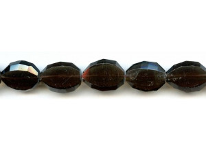 Smoky Quartz 16x20 Faceted Flat Oval