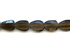 Smoky Quartz 16x20 Faceted Flat Pear