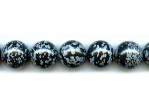 Snowflake Obsidian 20mm Round