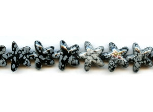 Snowflake Obsidian 19x Starfish