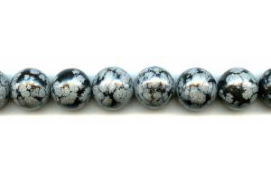 Snowflake Obsidian 16mm Round