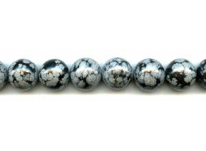 Snowflake Obsidian 16mm Round