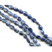 206-1055 Sodalite <br>15x20 Faceted Flat Oval