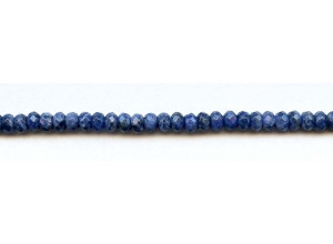 Sodalite 6mm Faceted Rondell