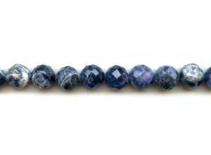 Sodalite 12mm Faceted Round