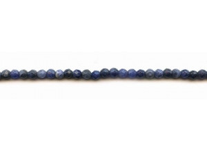 Sodalite 4mm Faceted Round