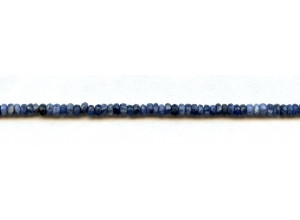 Sodalite 4mm Faceted Rondell