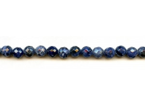 Sodalite 8mm Faceted Round