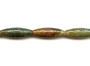 Soocho Jade 12x36 Carved Oval