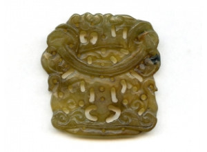 Soocho Jade 60x60 Carved Pendant