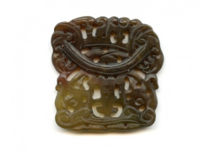 Soocho Jade 60x60 Carved Pendant