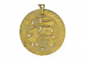 Soocho Jade 52-56x Carved Pendant