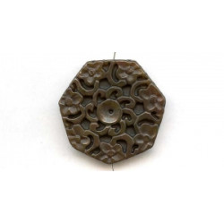 Soocho Jade 48x Carved Pendant