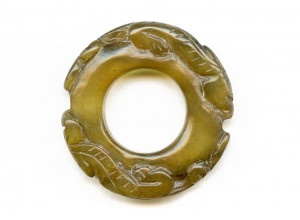 Soocho Jade 59x Carved Pendant