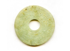 Soocho Jade 70x Carved Pendant