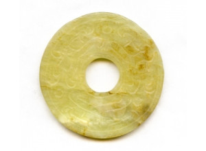 Soocho Jade 75x Carved Pendant