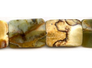 Soocho Jade 30x40 Waved Flat Rectangle