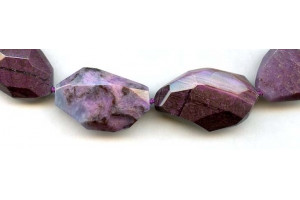 Sugilite 16-20x Faceted Flat Nugget