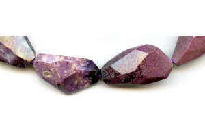 Sugilite 17-20x Faceted Flat Nugget