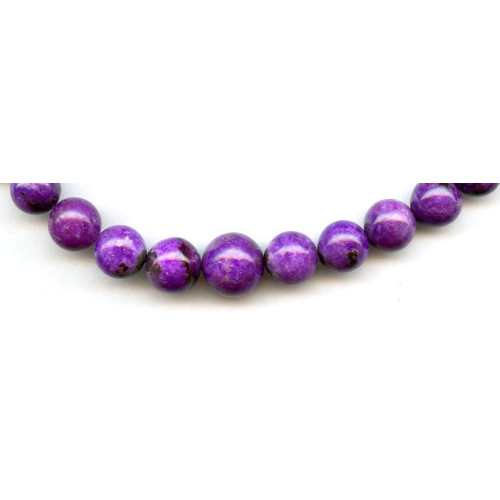 208-1108 Sugilite <br>7-13mm Round