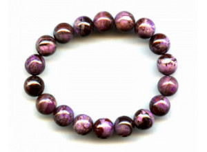 Sugilite 11mm Round Bracelet