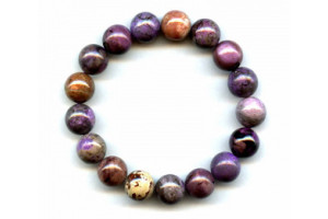 Sugilite 12mm Round Bracelet