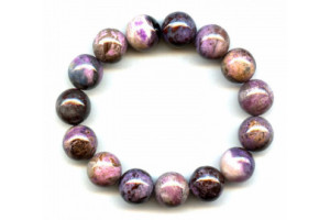 Sugilite 15mm Round Bracelet