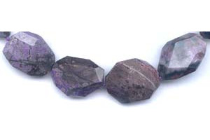 Sugilite 20x Faceted Flat Nugget