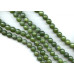 209-1117 Green Jade <br>14mm Faceted Round