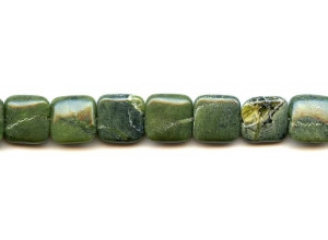 Green Jade 15x15 Flat Square