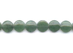 Green Jade 16mm Dime