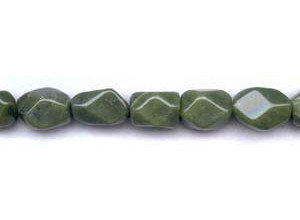 Green Jade 13x18 Faceted Nugget