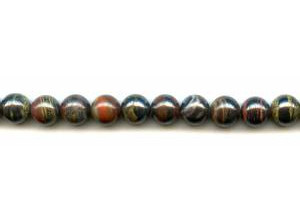 Tiger Iron Jasper 10mm Round