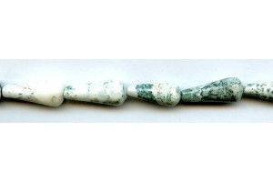 Tree Agate 9x22 Teardrop