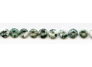 Tree Agate 10mm Undrilled Donut