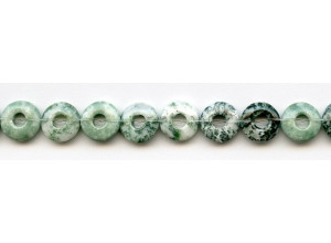 Tree Agate 12mm Donut