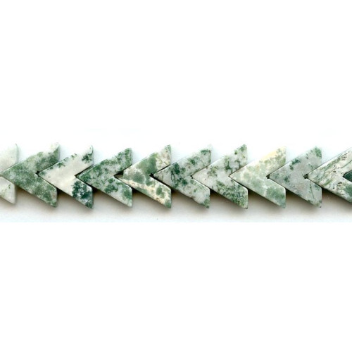 212-1026 Tree Agate <br>16x16 V-shape