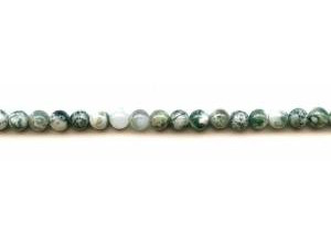 Tree Agate 6mm Round