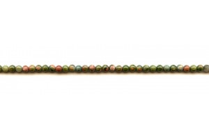 Unakite 3mm Round