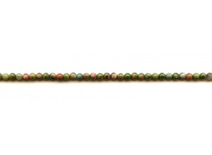 Unakite 3mm Round