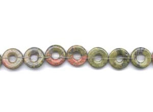 Unakite 14mm Donut