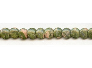 Unakite 12mm Lentil