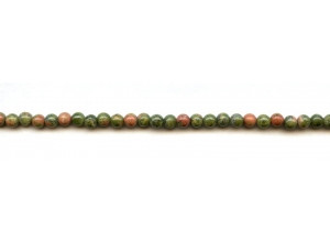 Unakite 4mm Round