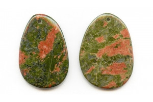 Unakite 50-55x Fancy Pendant