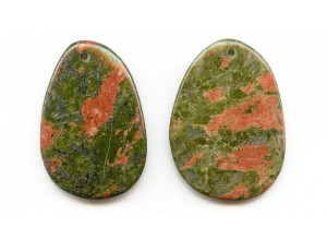 Unakite 50-55x Fancy Pendant