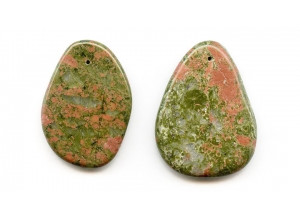 Unakite 40-50x Fancy Pendant