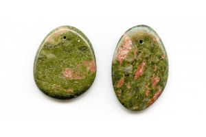 Unakite 34-45x Fancy Pendant