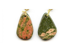 Unakite 25-35x Fancy Pendant