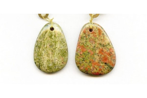 Unakite 26-37x Fancy Pendant