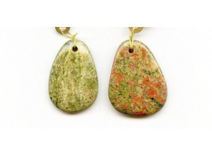 Unakite 26-37x Fancy Pendant